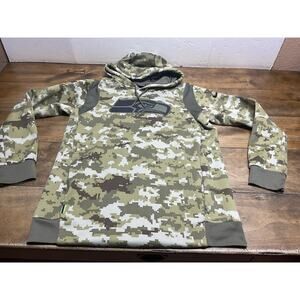 Nike Men's Seattle Seahawks Salute to Service Pullover Camo Hoodie Jacket Size M